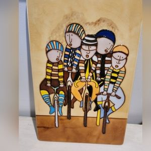 Tour de France Ceramic Plaque